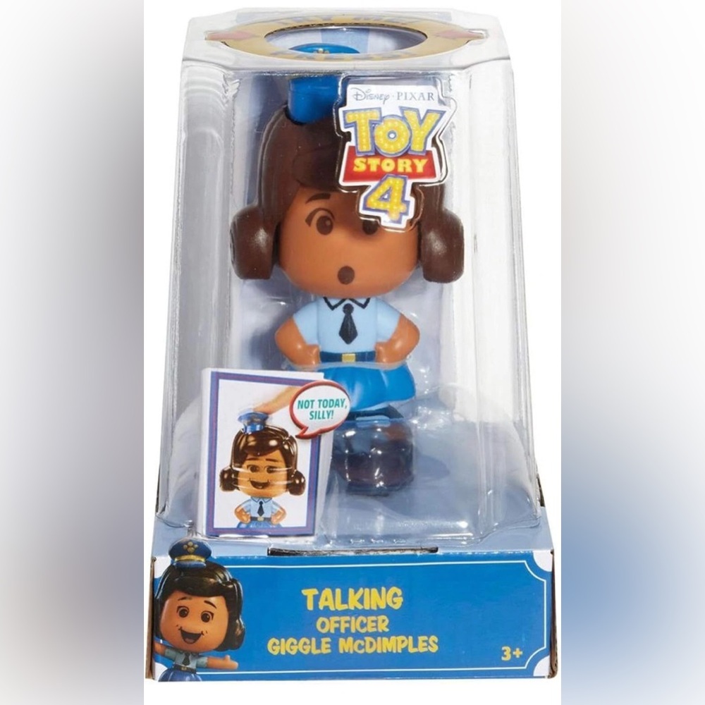 Toy Story 4 Talking Officer Giggle McDimples Figure - Blue